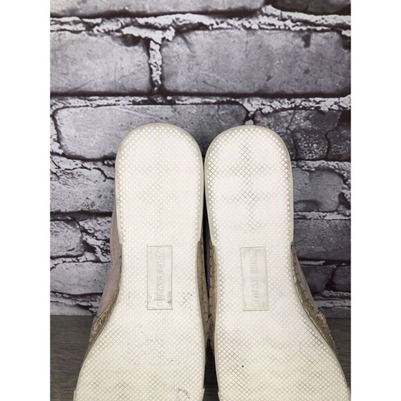 VINCE CAMUTO Tambie Blush Pink Suede Leather Espadrille Loafers Women 8M US/38.5 - Picture 14 of 16